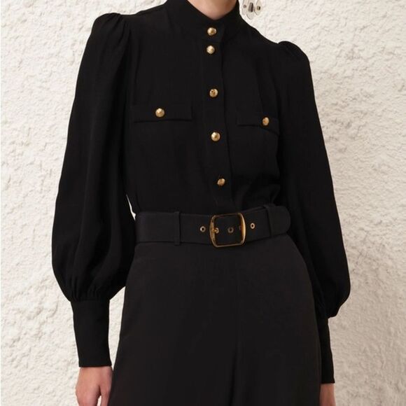 Authentic Zimmermann UTILITY BLOUSE - size 1AU/6US - Picture 1 of 7